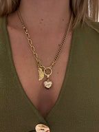 Diamond Heart Lucky Charm