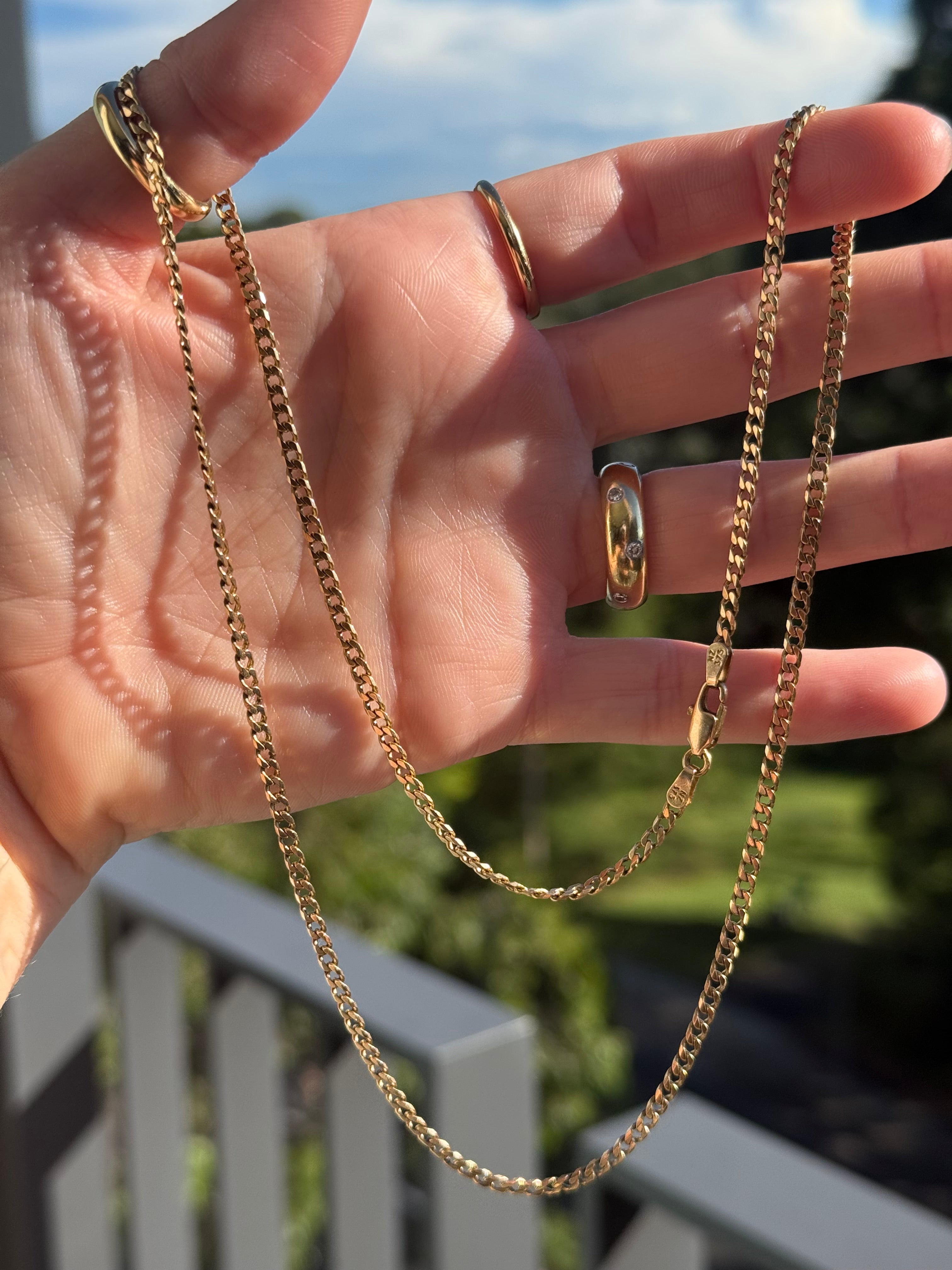 Solid Flat Square Curb