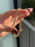 Rolo Padlock Bracelet