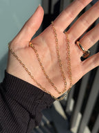 Solid Fluted Cable Chain