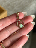 Opal Diamond Drop Charm