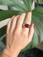 Mega Ruby Aura Ring
