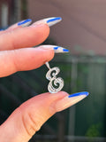Diamond E Charm