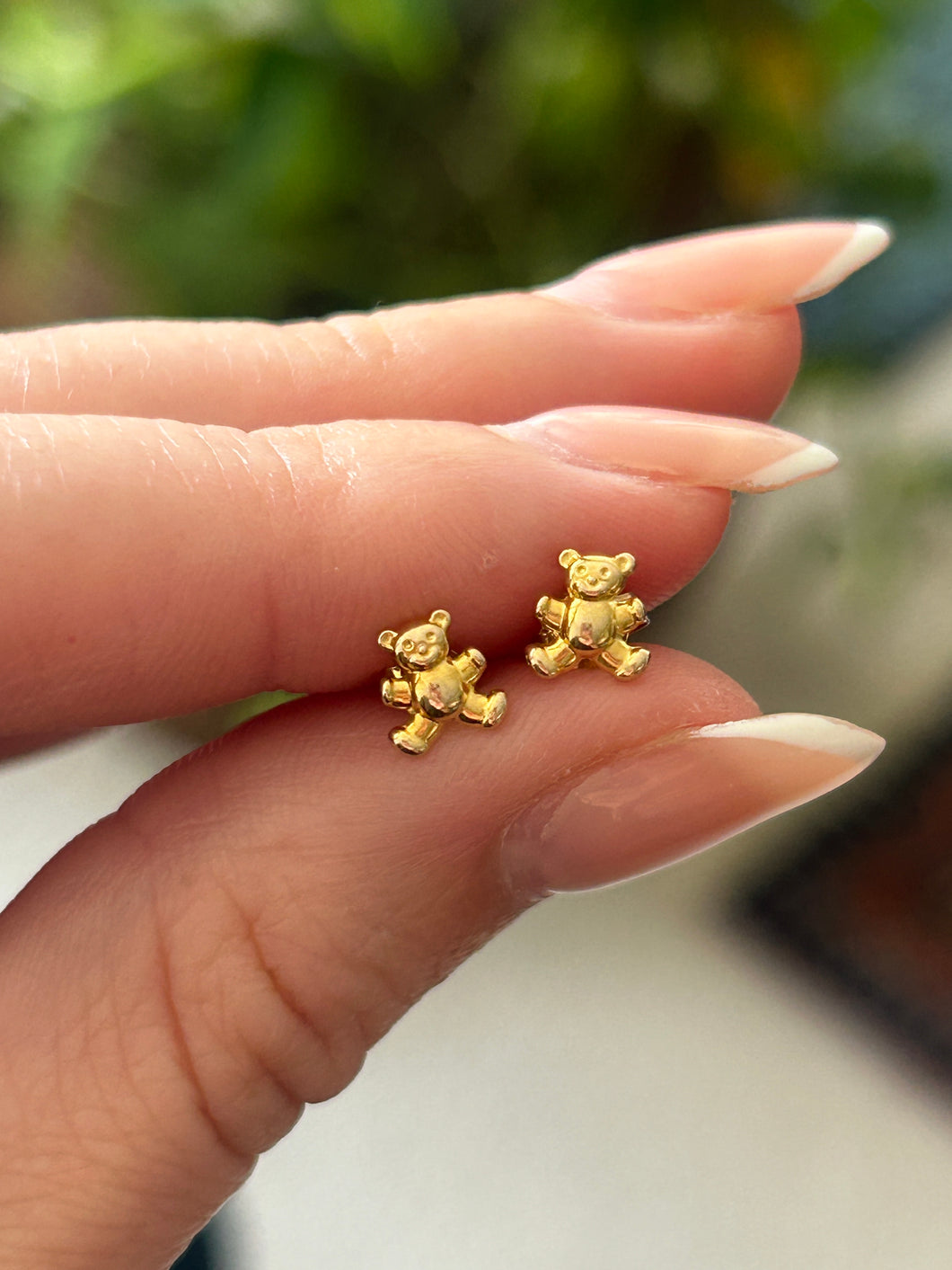 Mini Teddy Bear Studs