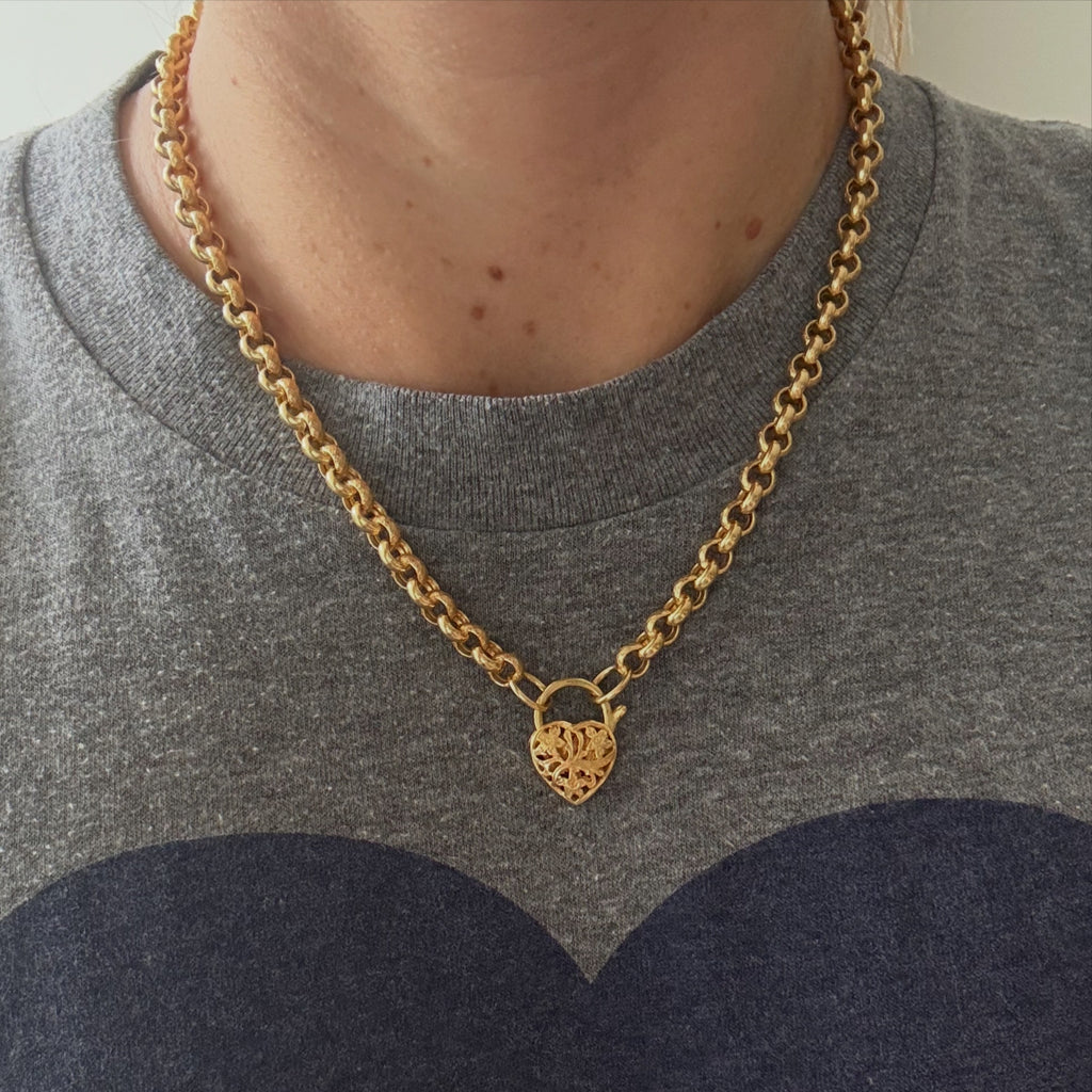 Padlock Rolo Chain