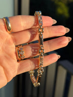 Filigree Bolt Gate Bracelet