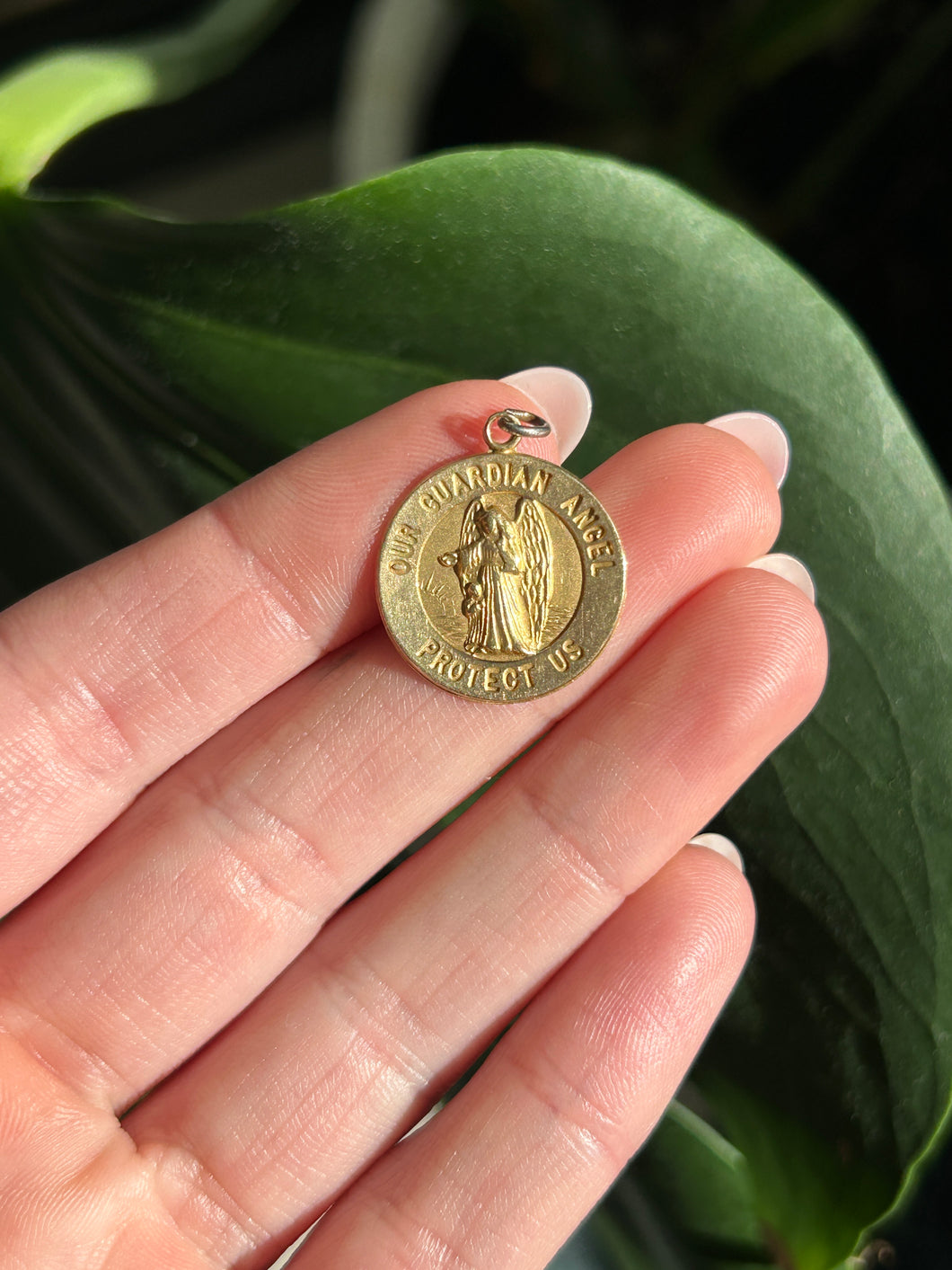 Guardian Angel Medallion