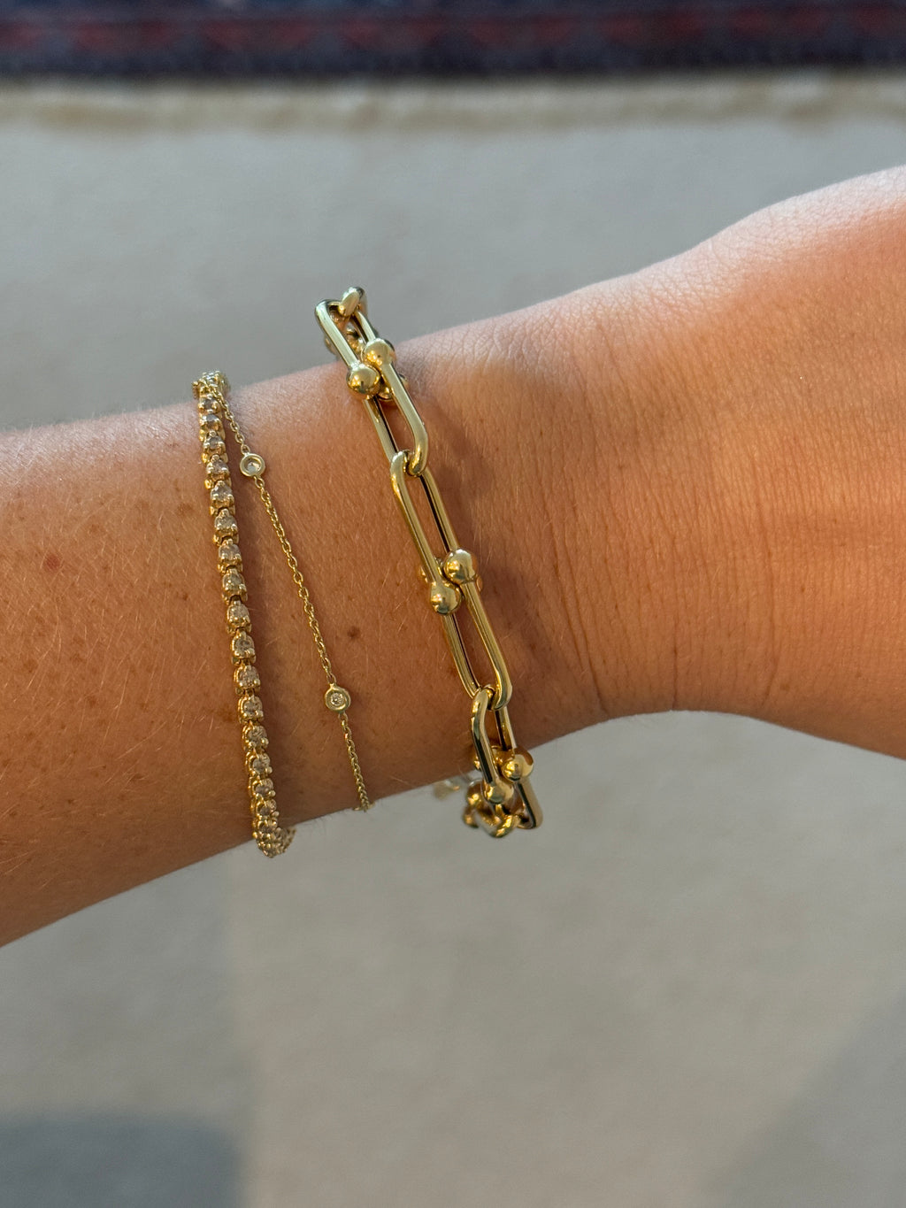 Chunky Hardware Bracelet