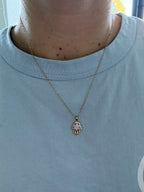 Dainty Shiny Twisted Rope Chain