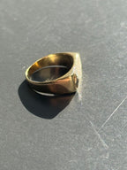 Square Signet with Diamond