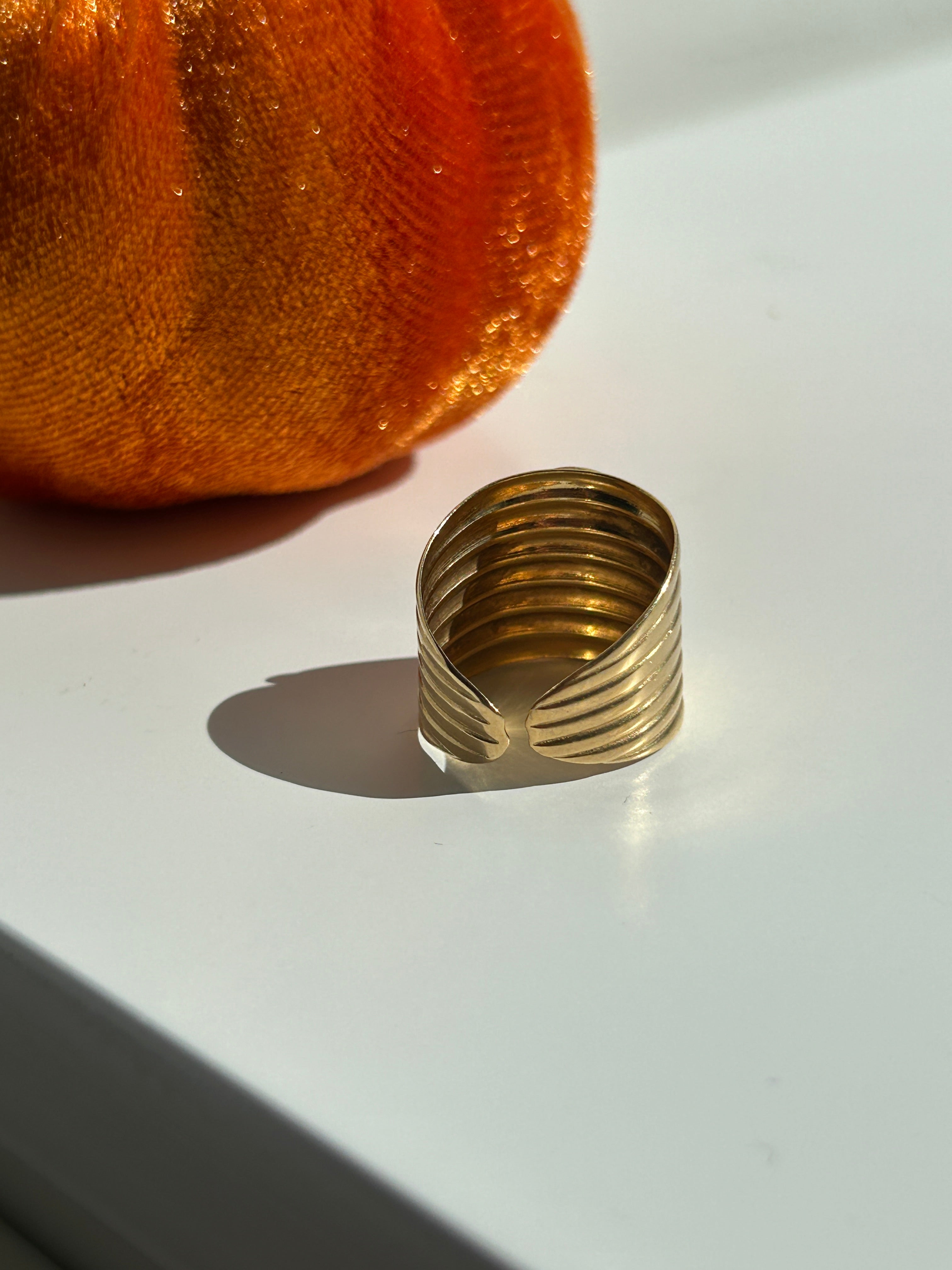 Vintage Cameo Adjustable Ring