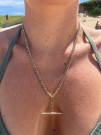 Solid Antique Watch Chain