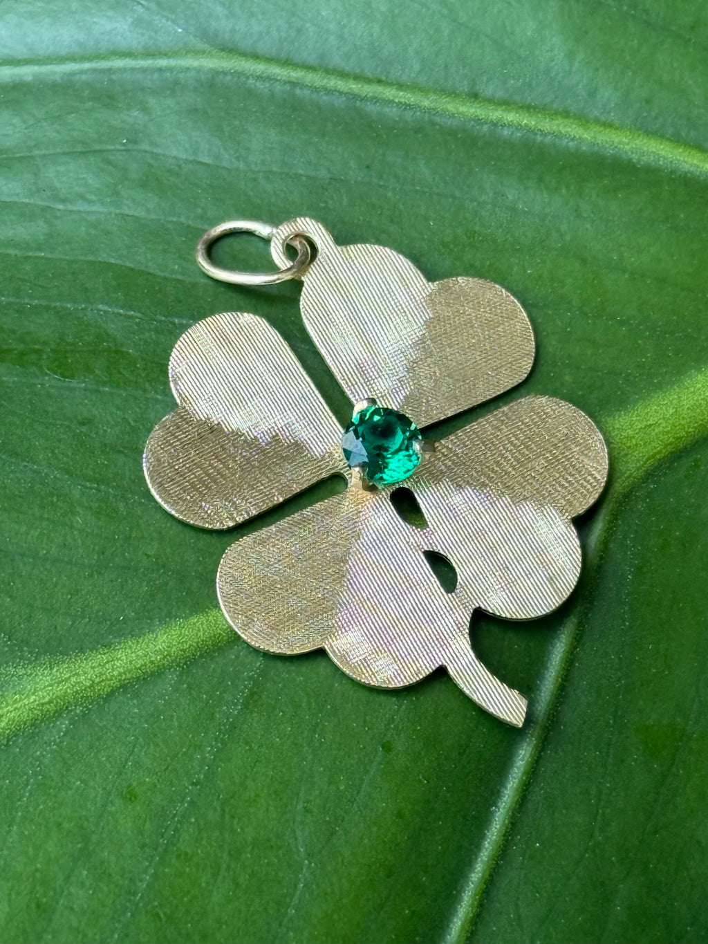 Four Leaf Clover Charm