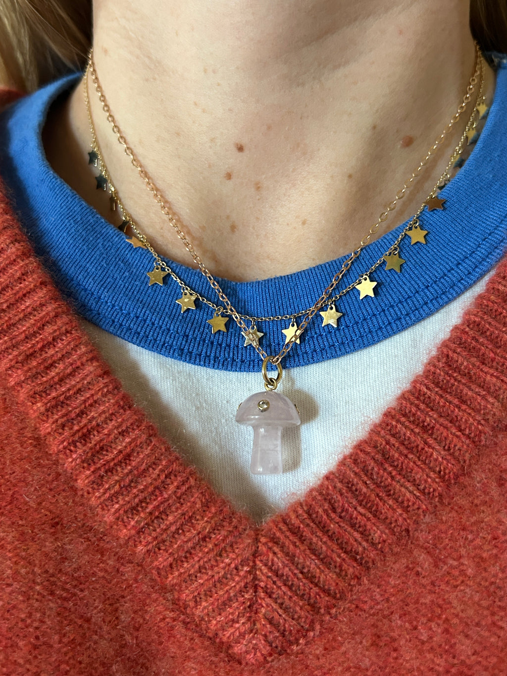 Quartz Diamond Mushroom