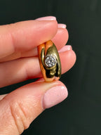 Diamond Bombe Ring
