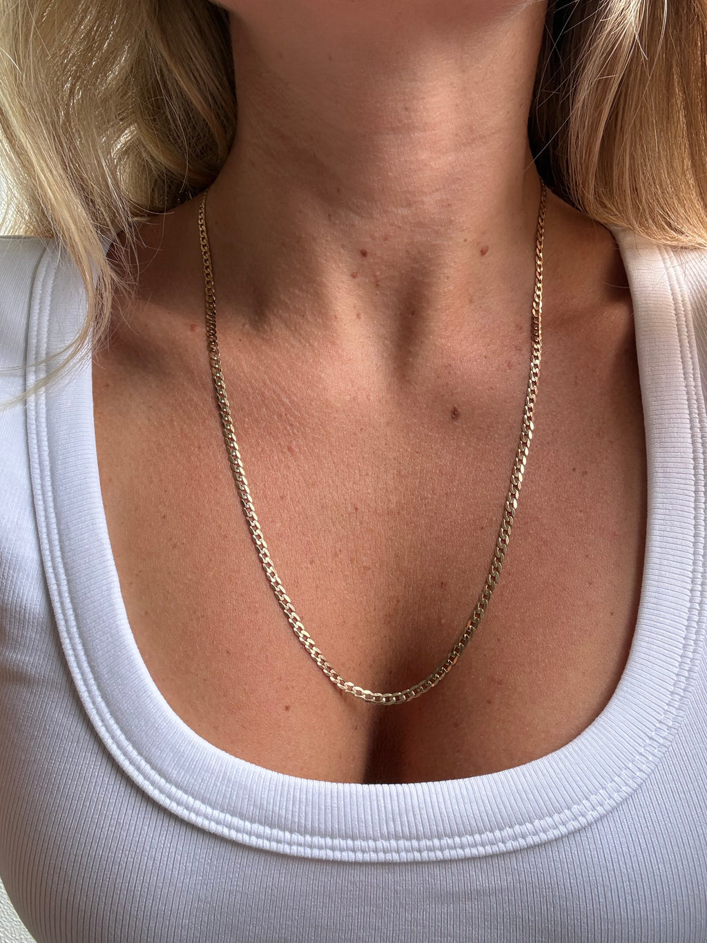 Long Flat Cuban Chain