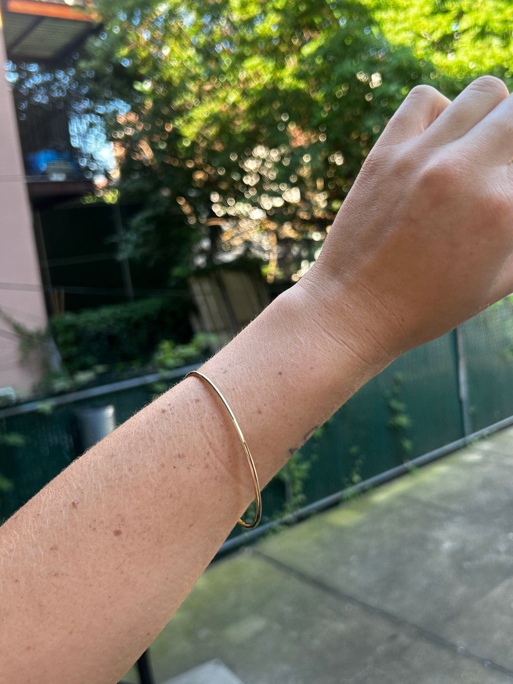 Solid Whisper Bangle