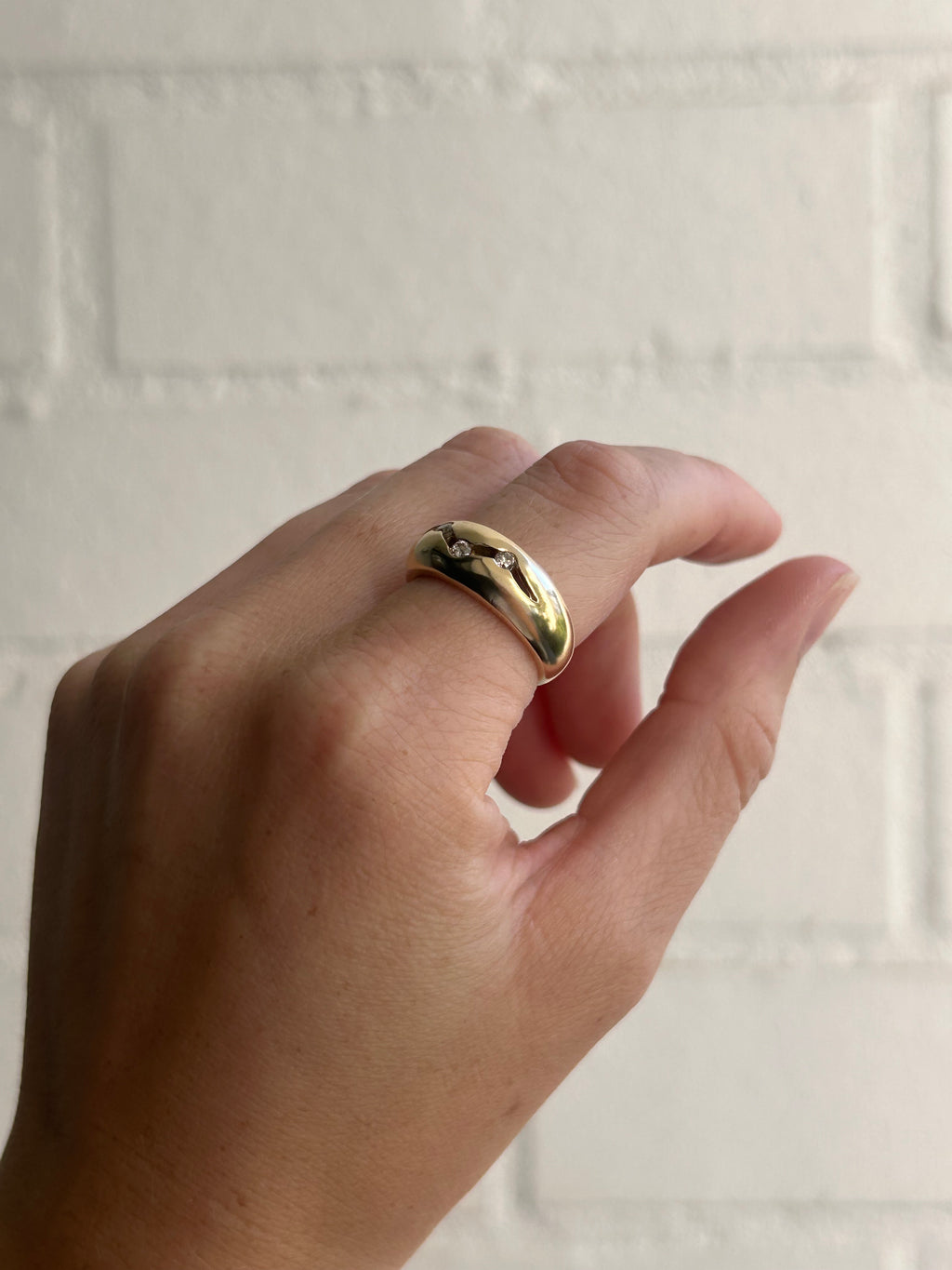 Diamond Dome Ring