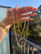 10k 28” Antique Albert Watch Chain