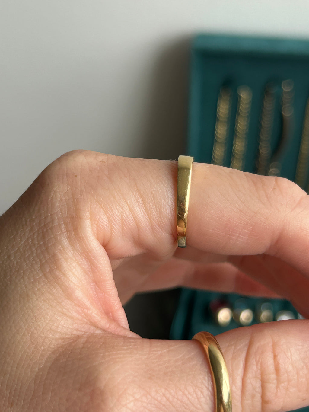 Square Diamond Stripe Band