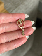 Opal Diamond Drop Charm