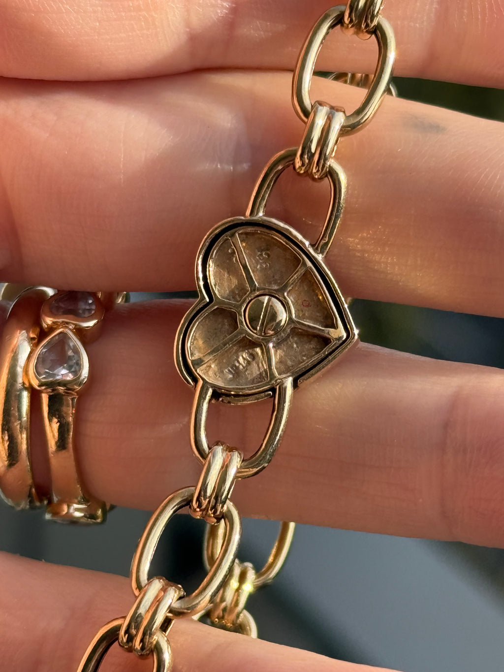 Heart Lock Bracelet