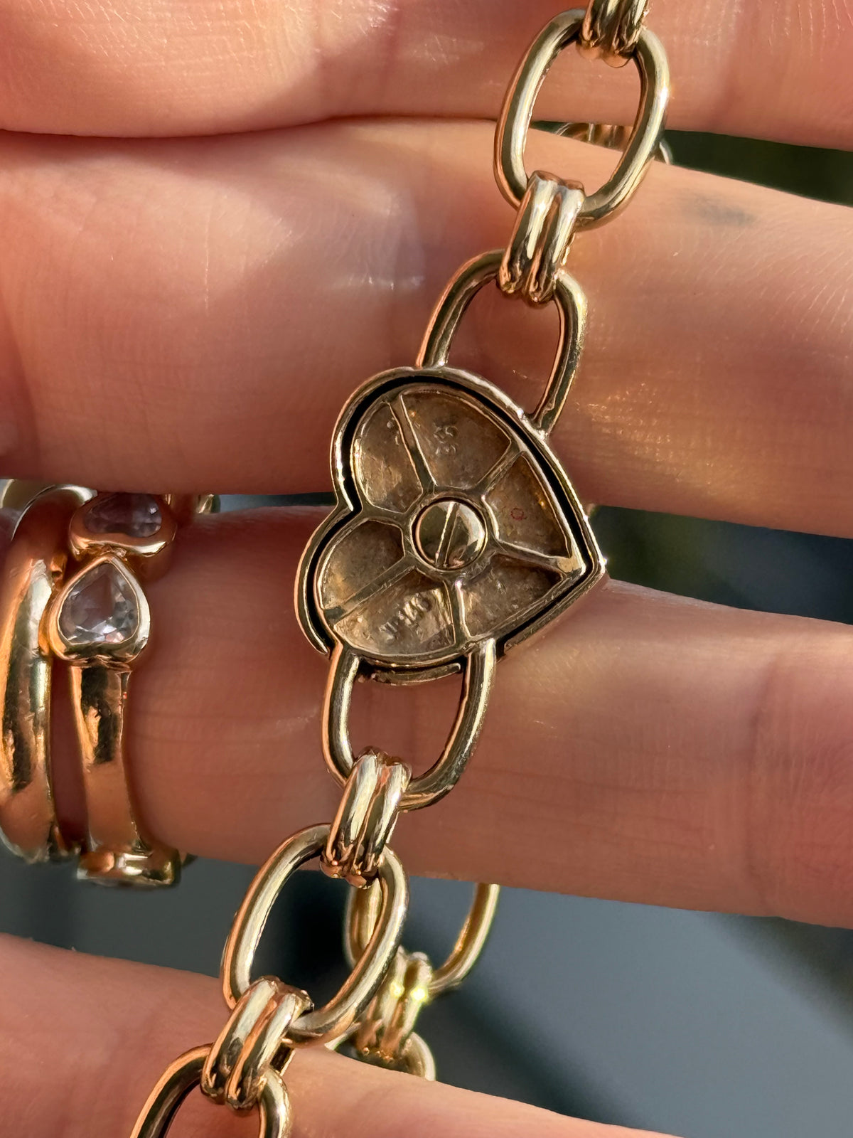 Heart Lock Bracelet