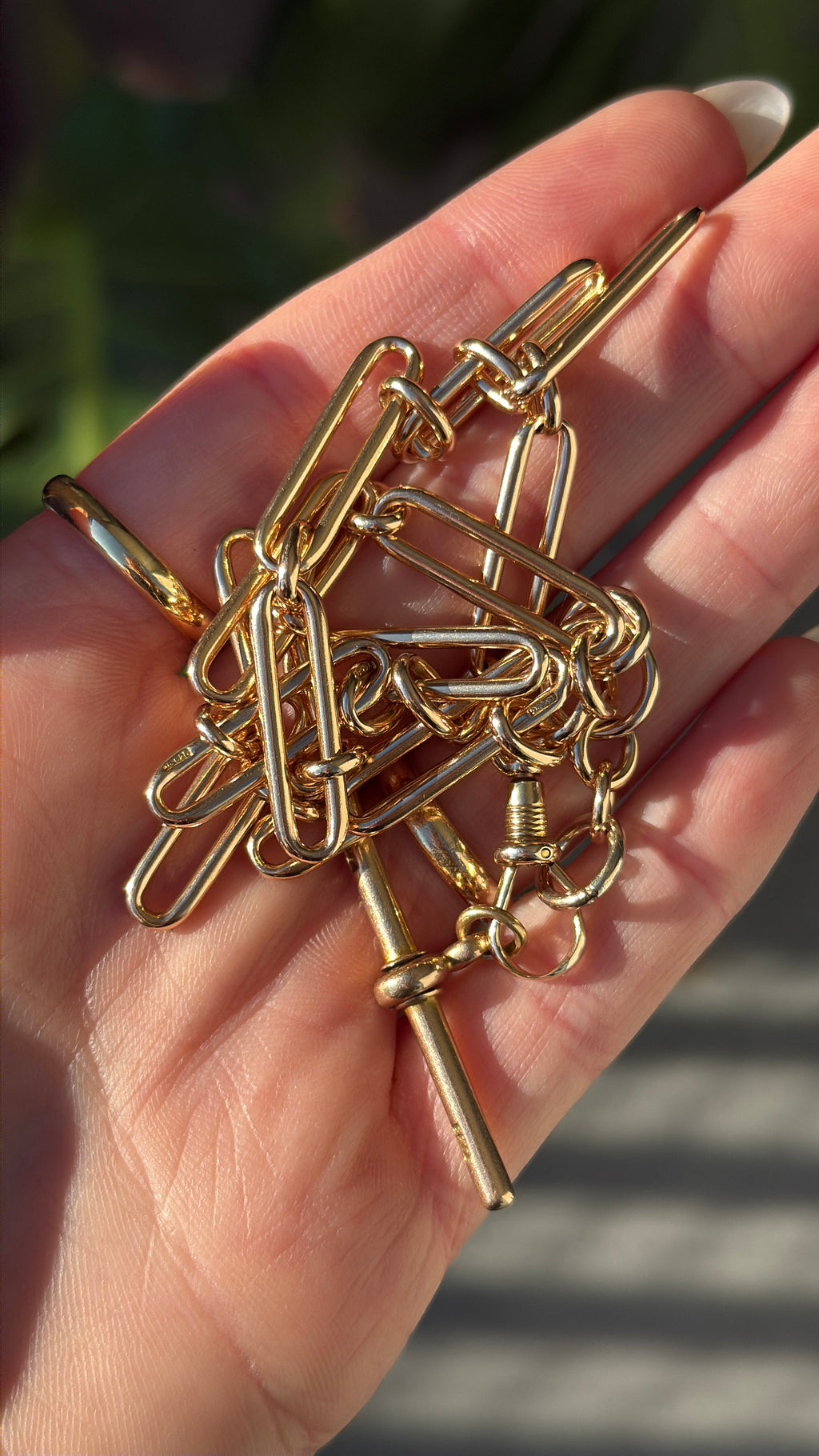 Trombone Watch Chain