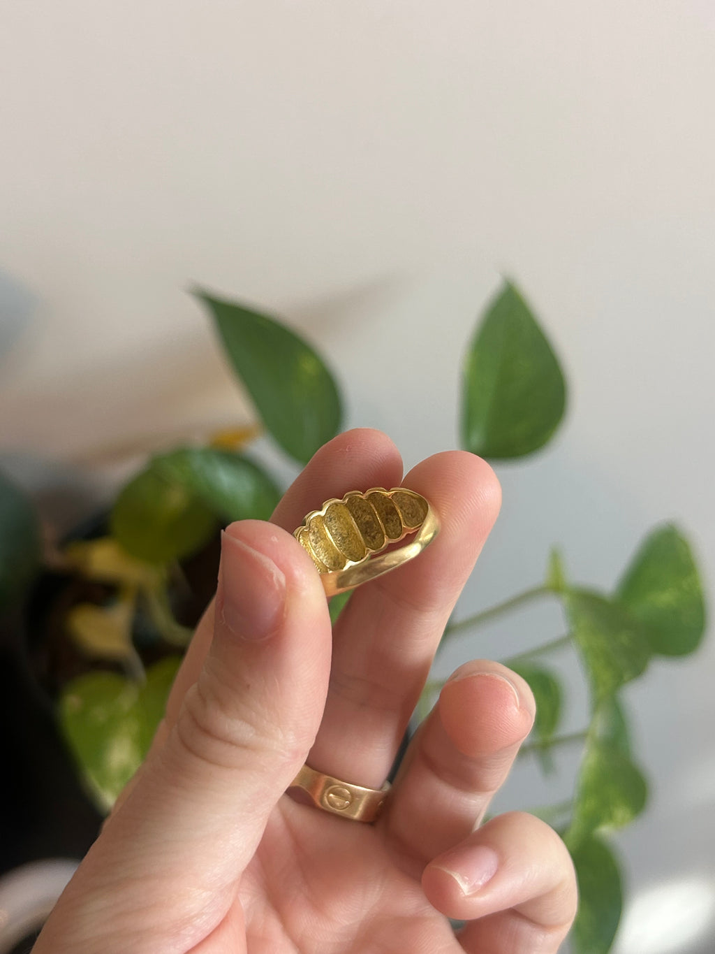 Chubby Croissant Ring