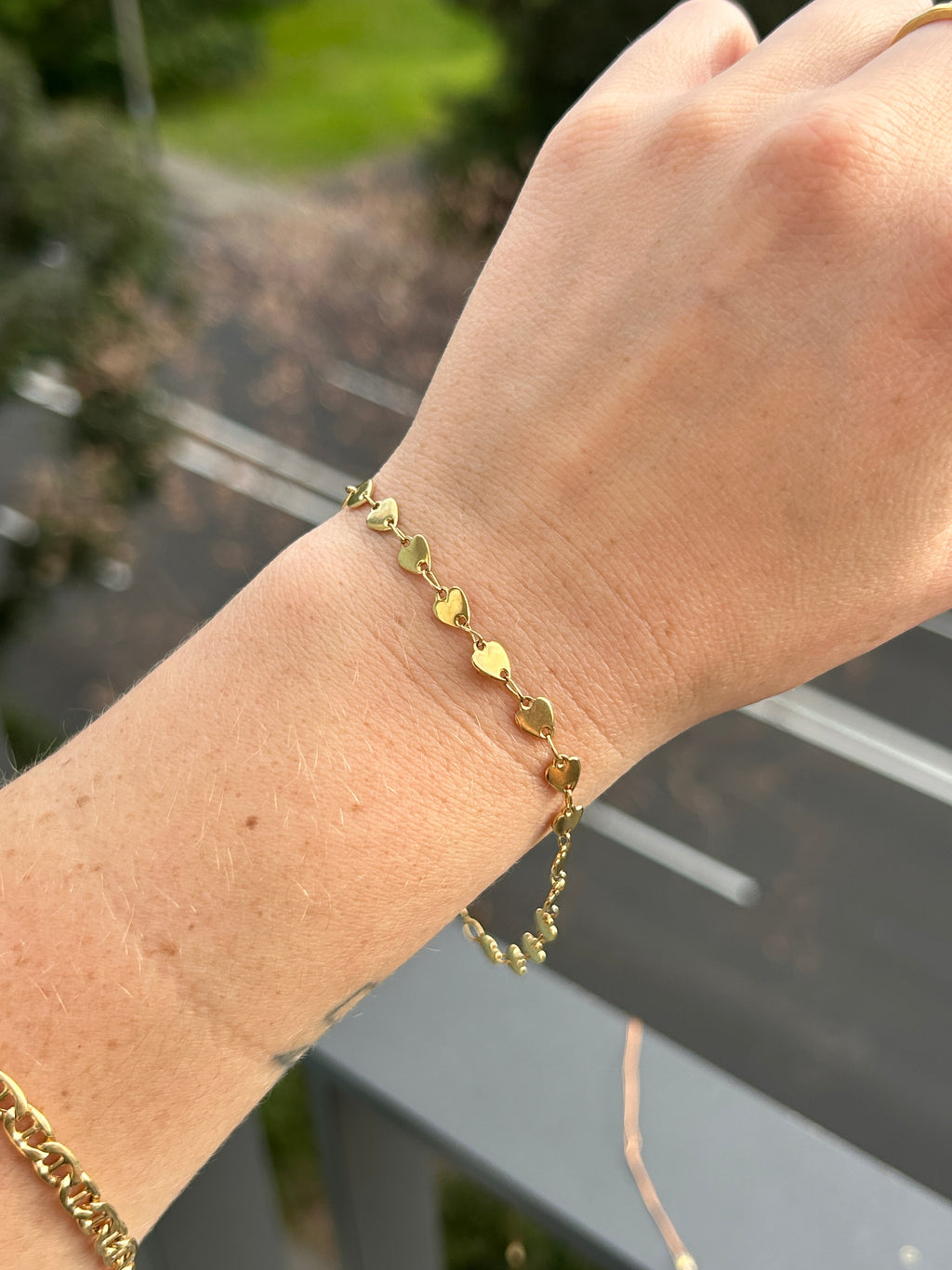 Heart Petal Bracelet