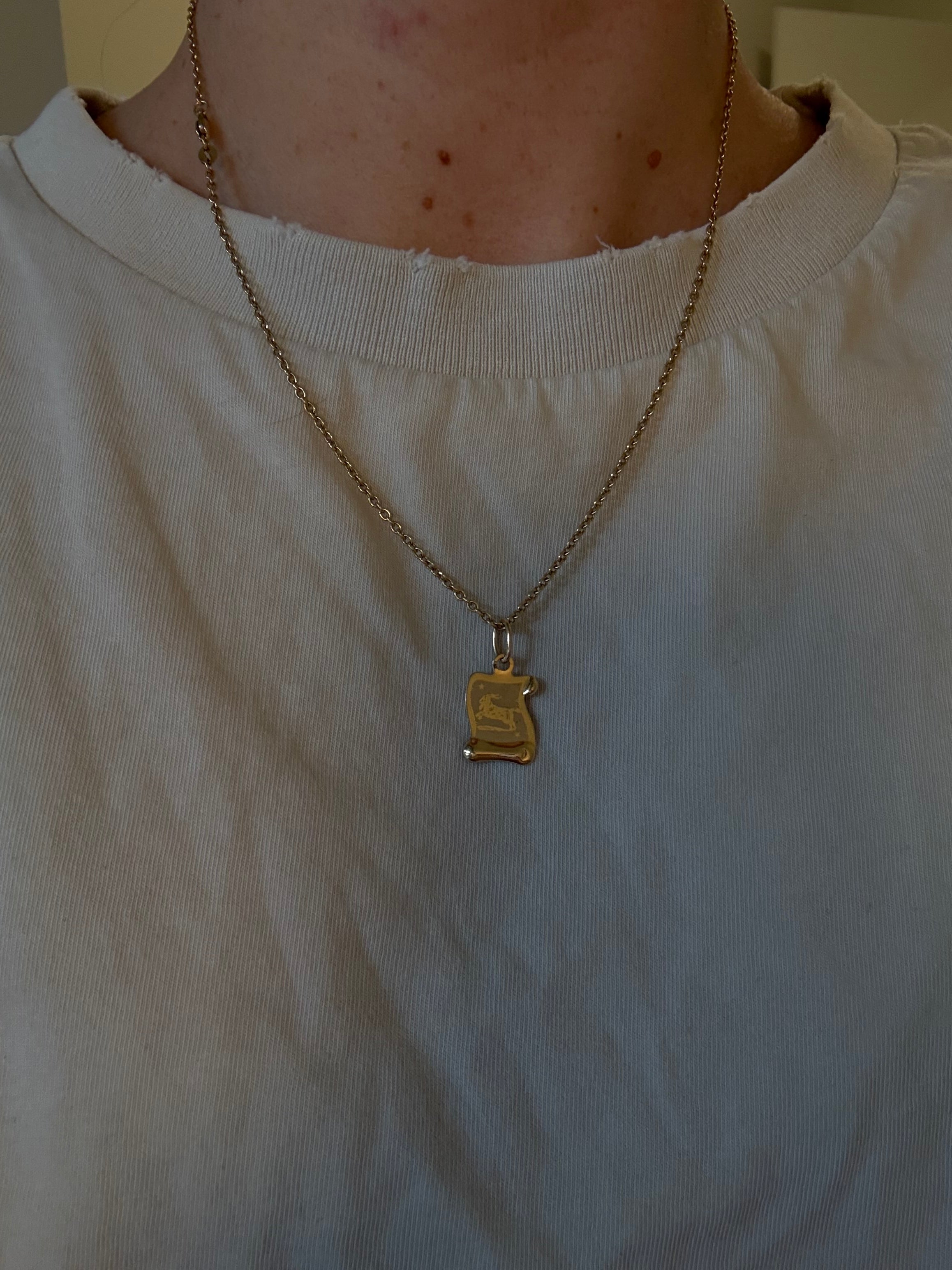 Aries Celestial Scroll Charm