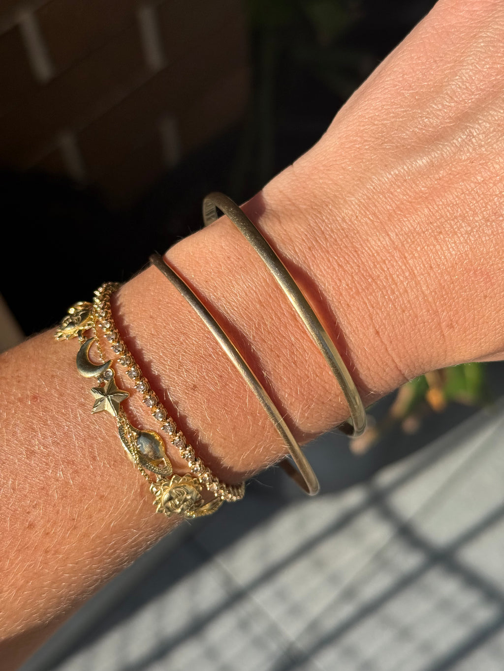 Thin Solid Bangle
