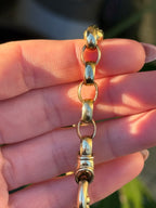 Chunky Diamond Bolt Rolo