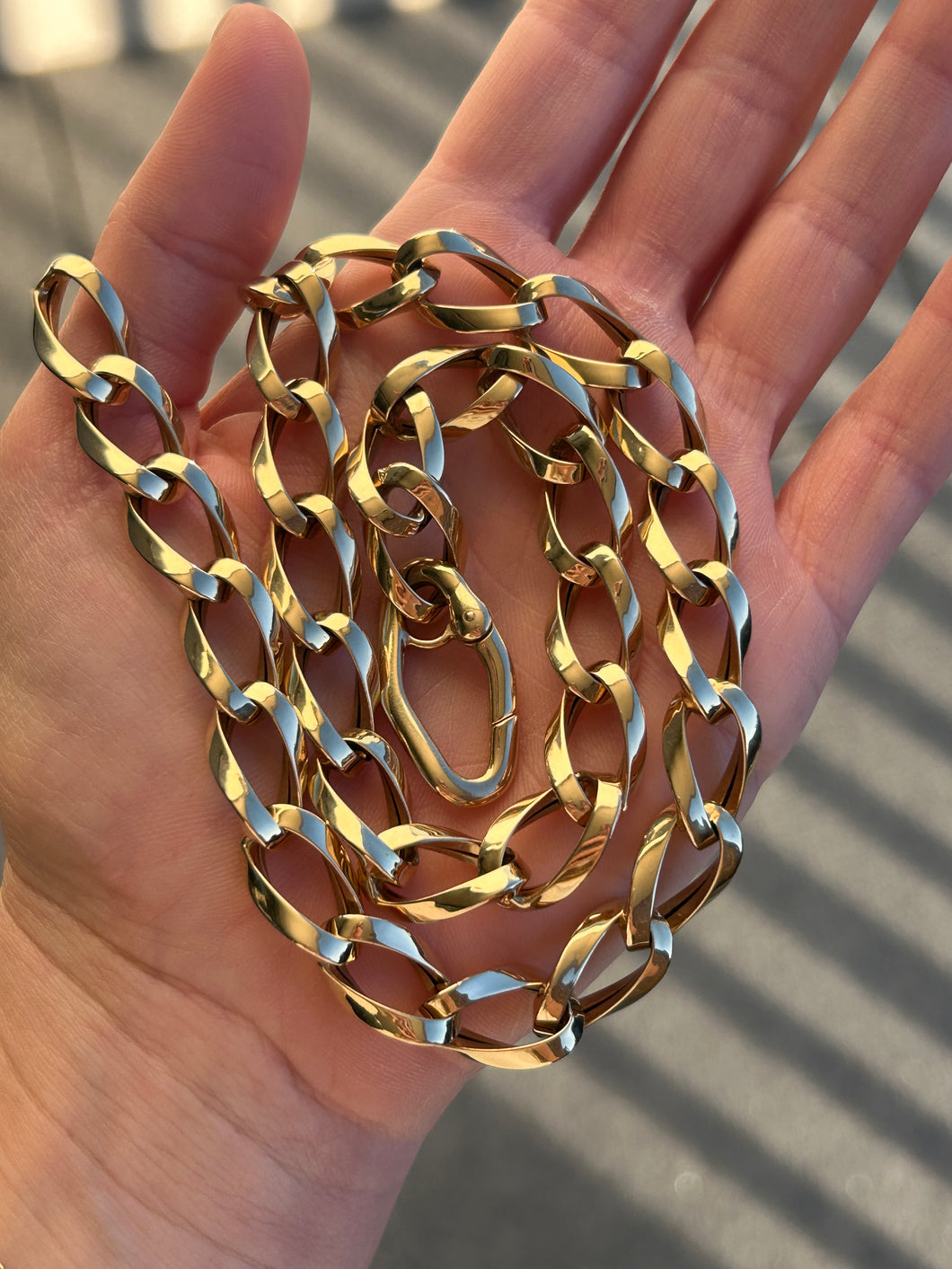 Chunky Paperclip Chain