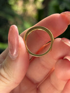 18k Diamond Channel Band