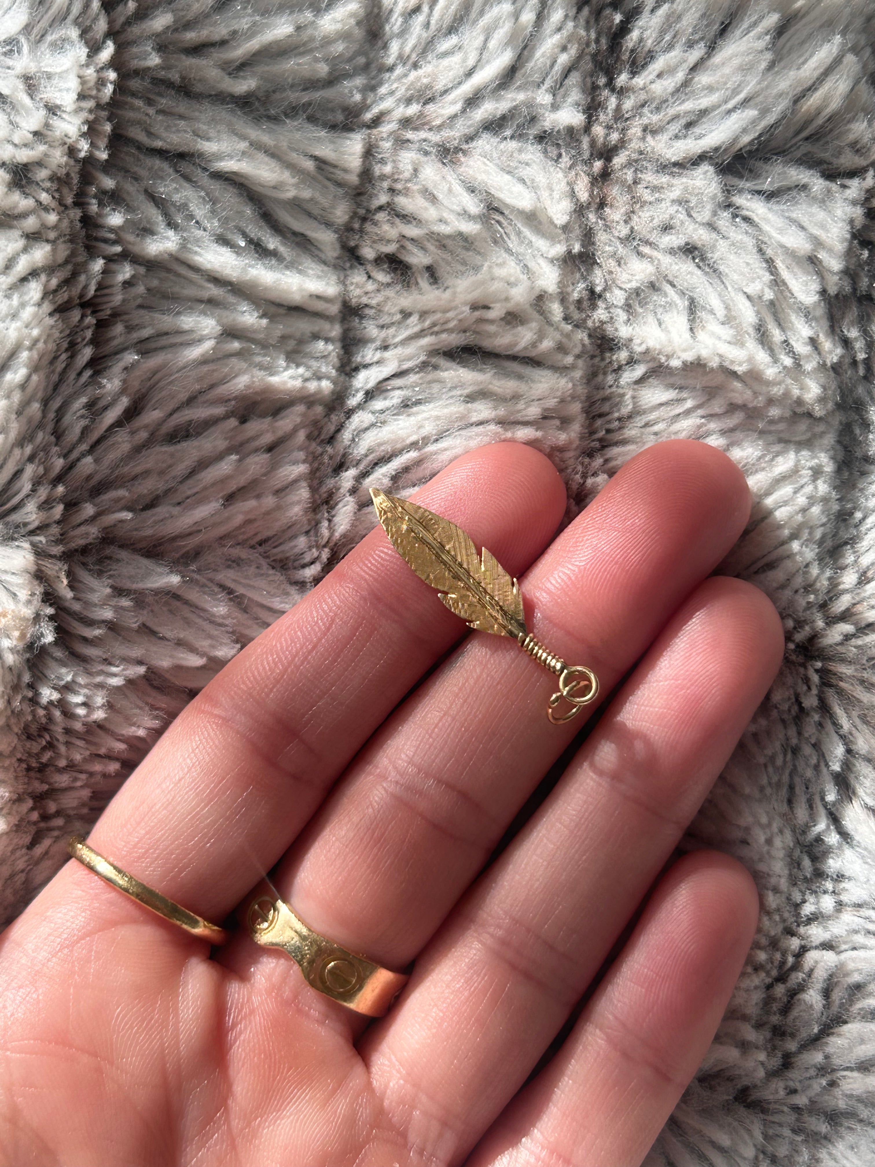 Feather Charm