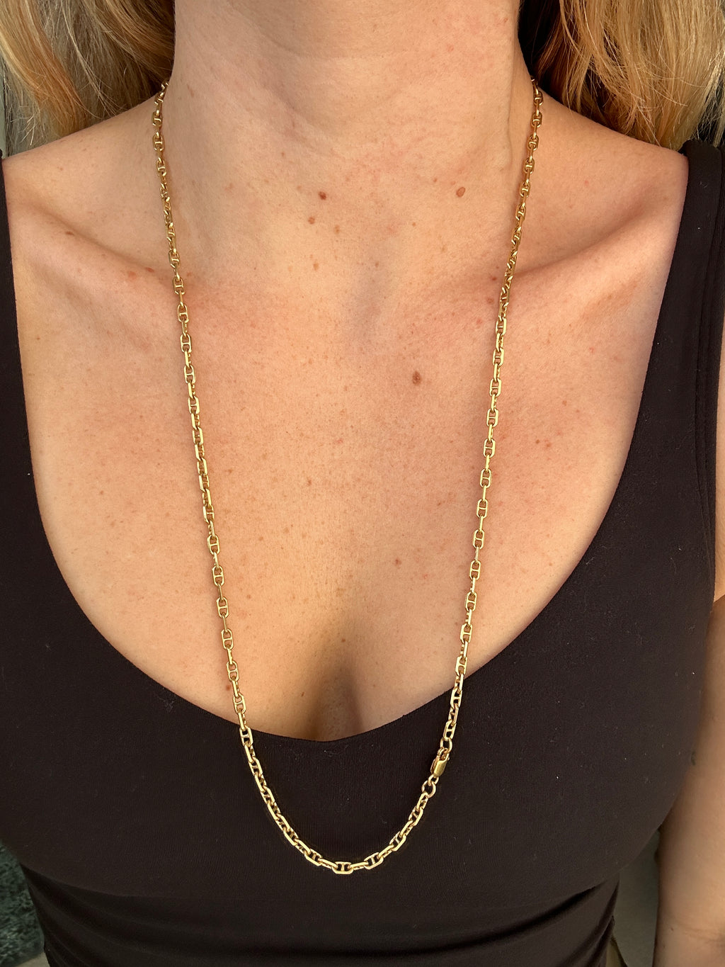 Solid Long Mariner Chain