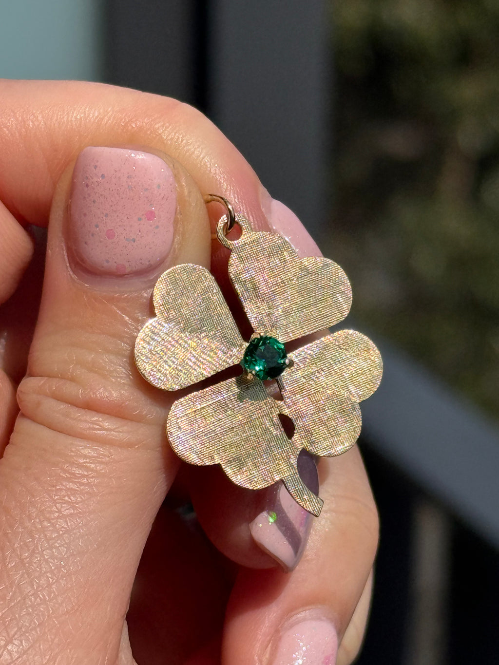 Four Leaf Clover Charm
