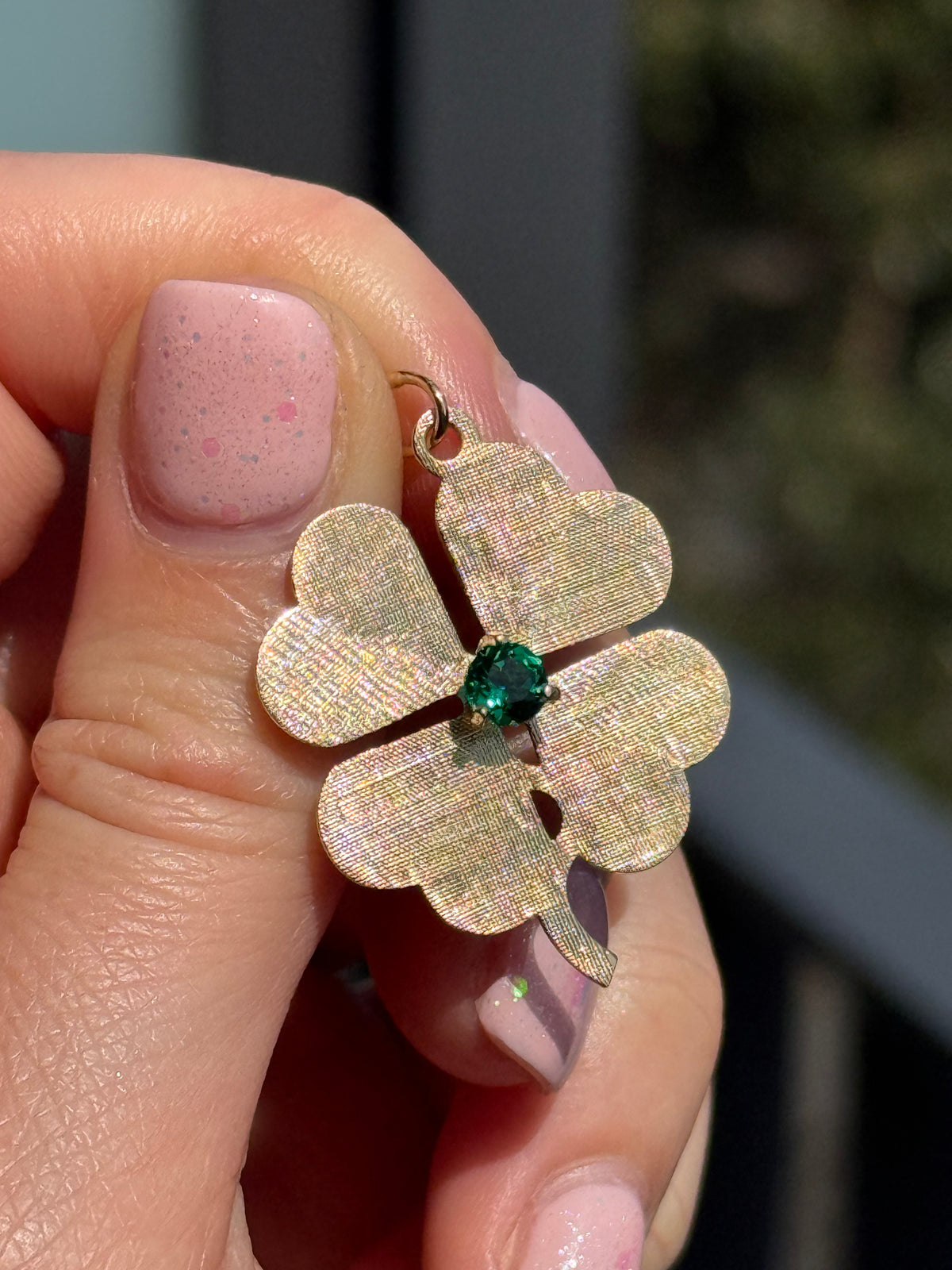 Four Leaf Clover Charm