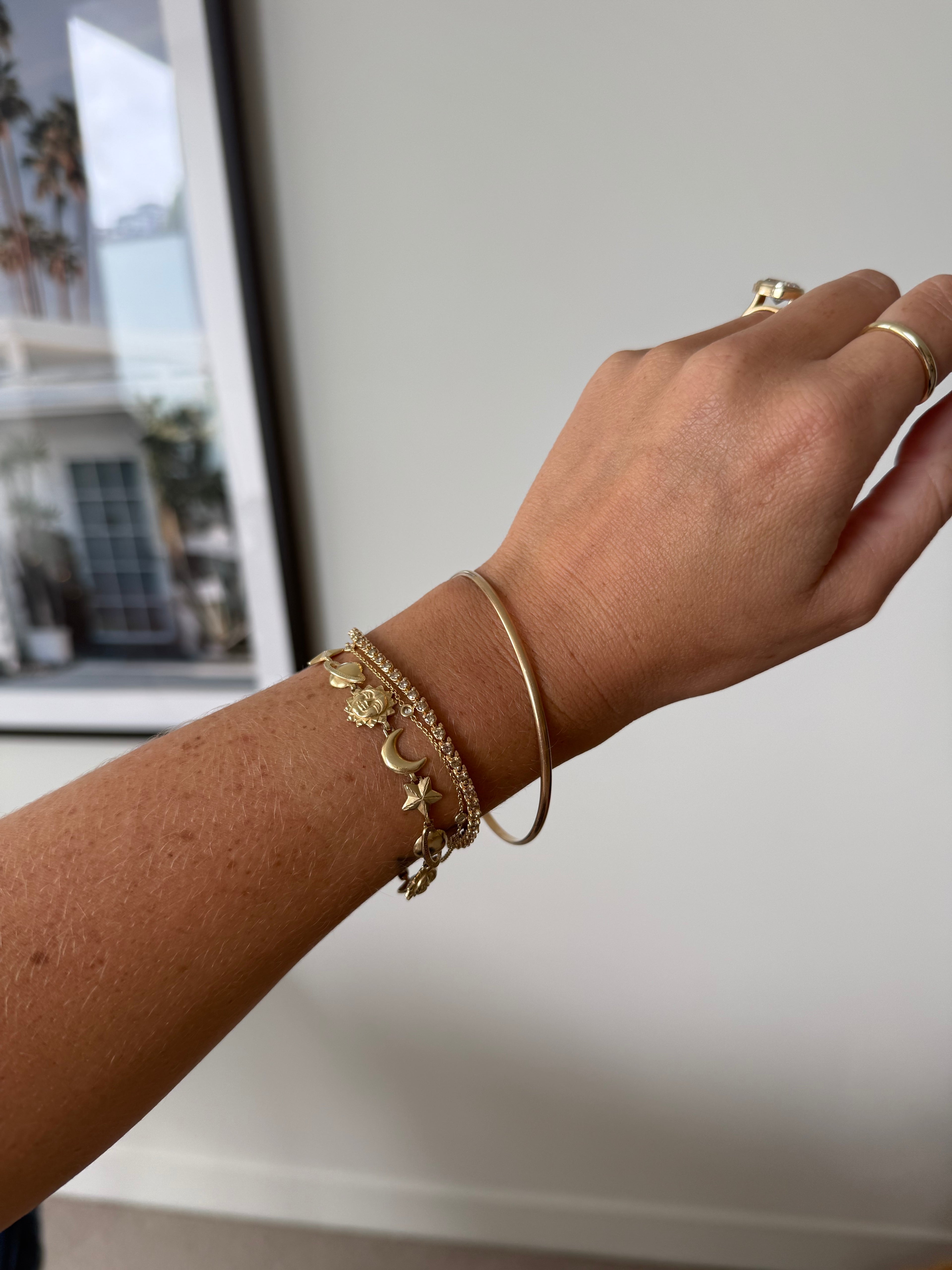 Thin Solid Bangle