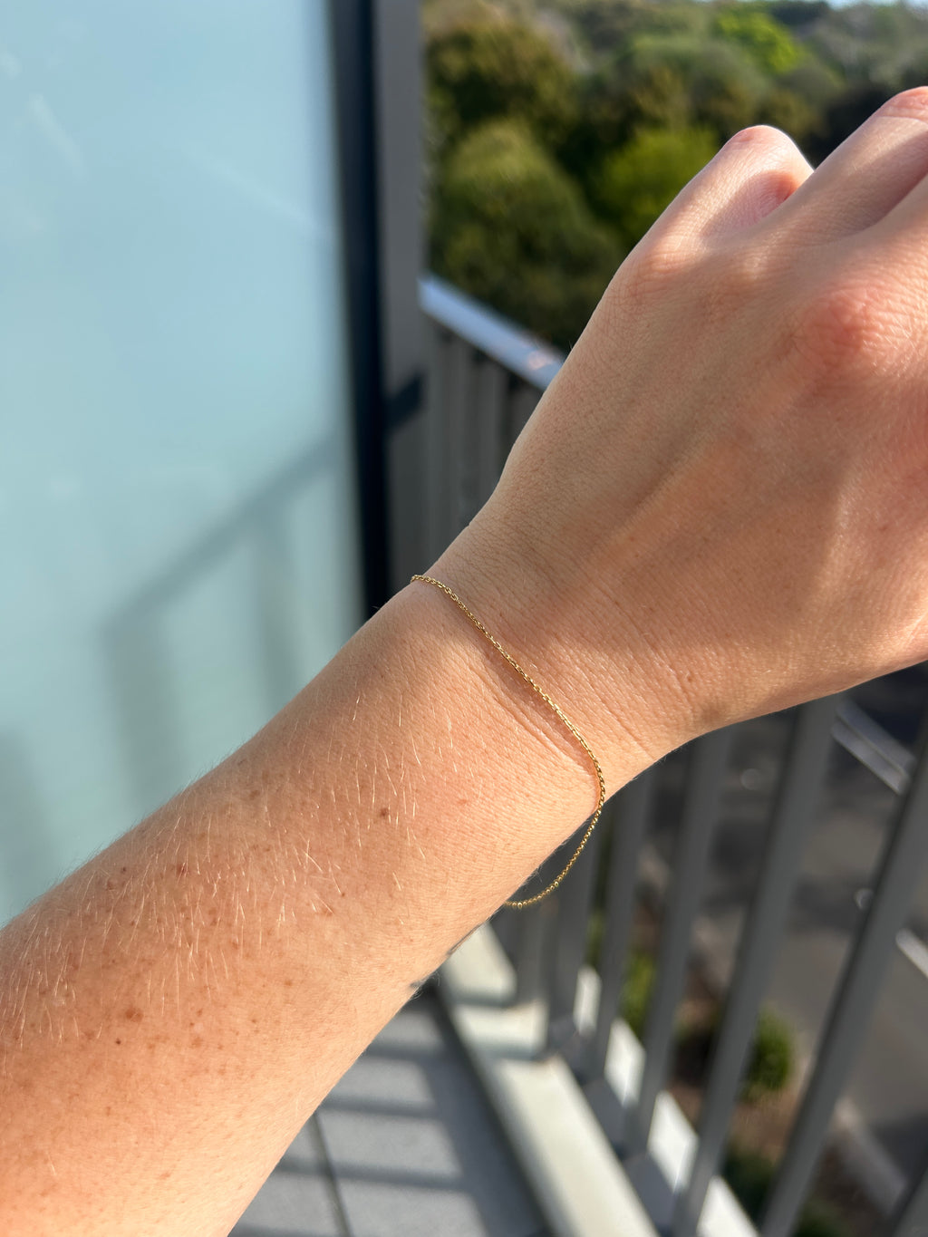 Dainty Biker bracelet