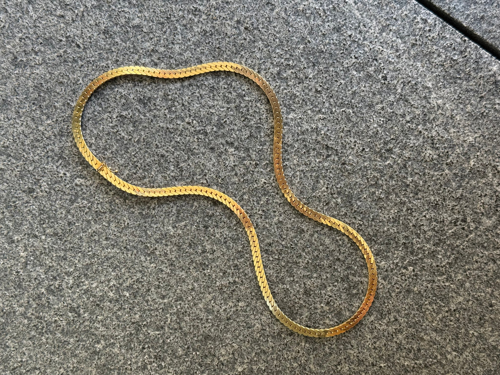 Solid Fishtail Curb Chain