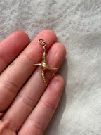 Solid Flying Bird Charm