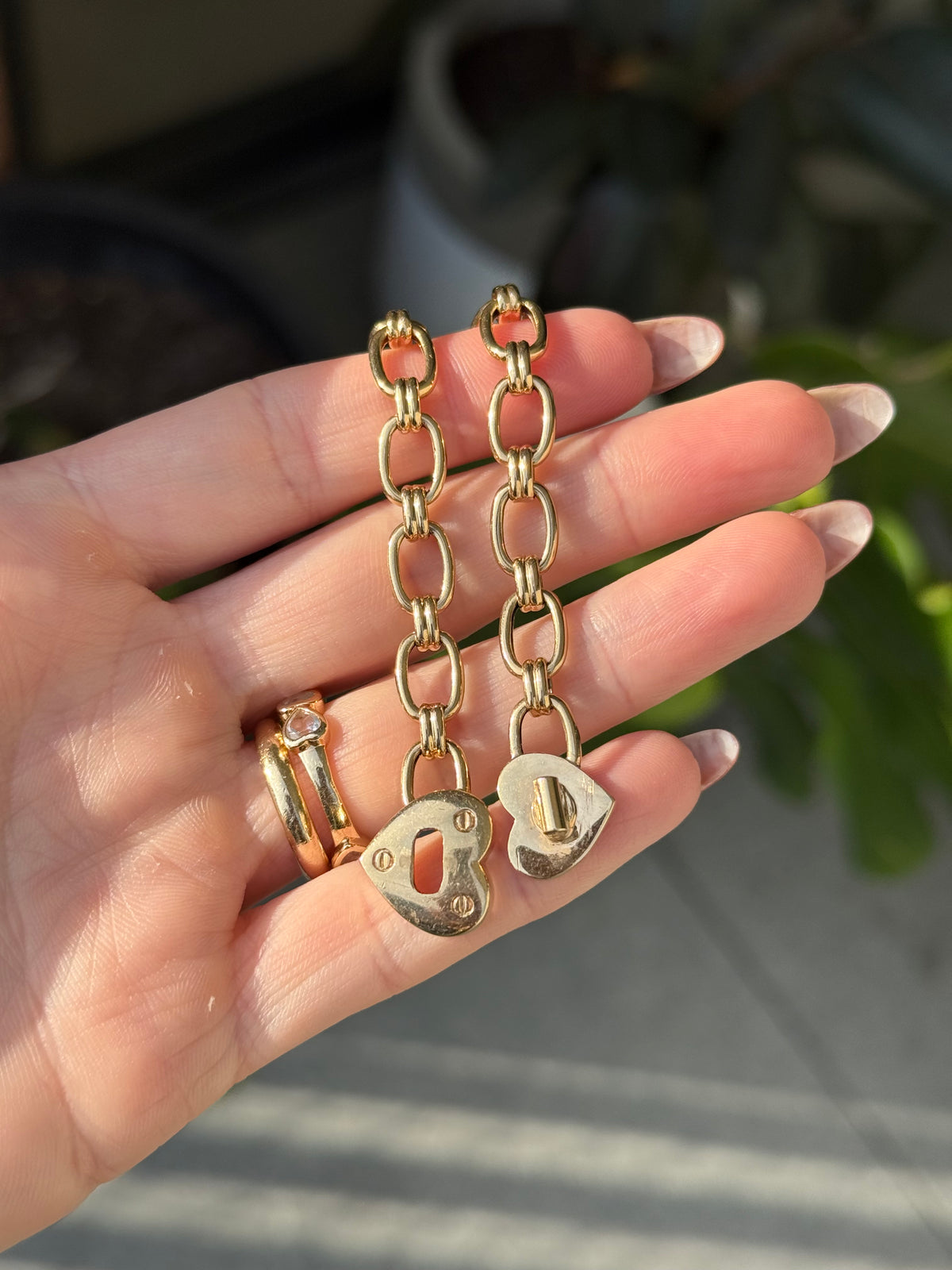 Heart Lock Bracelet