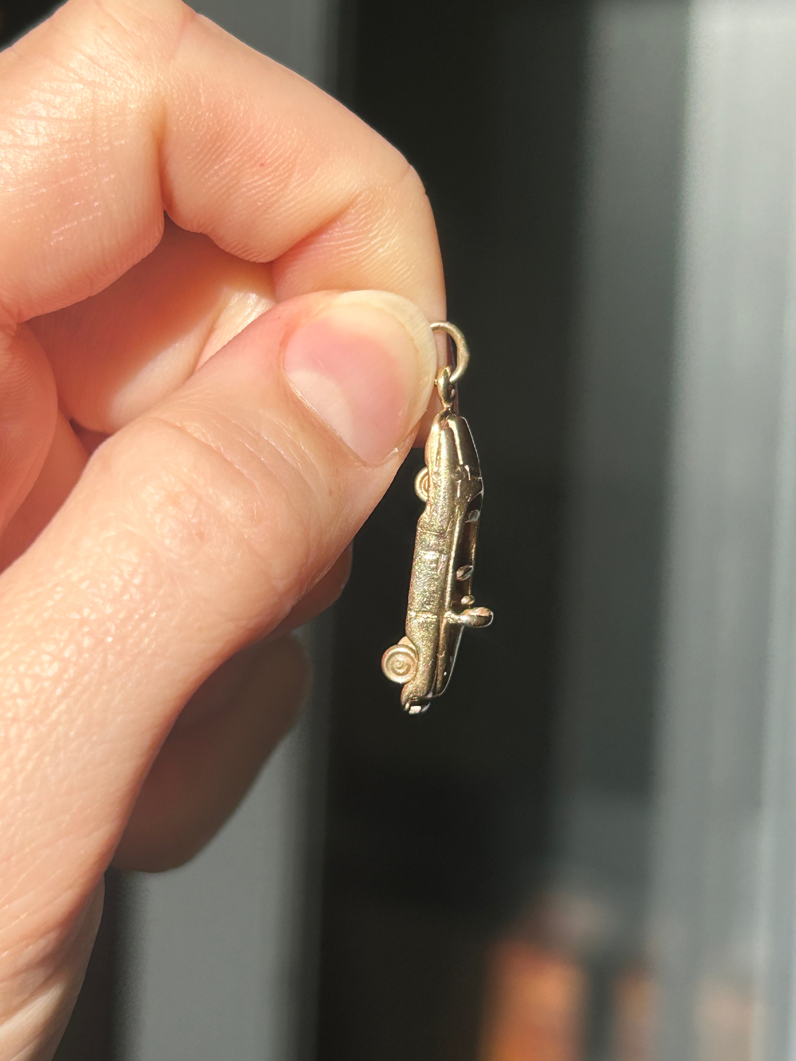 Solid Moveable Car Charm