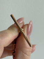 Antique Albert Curb Watch Chain