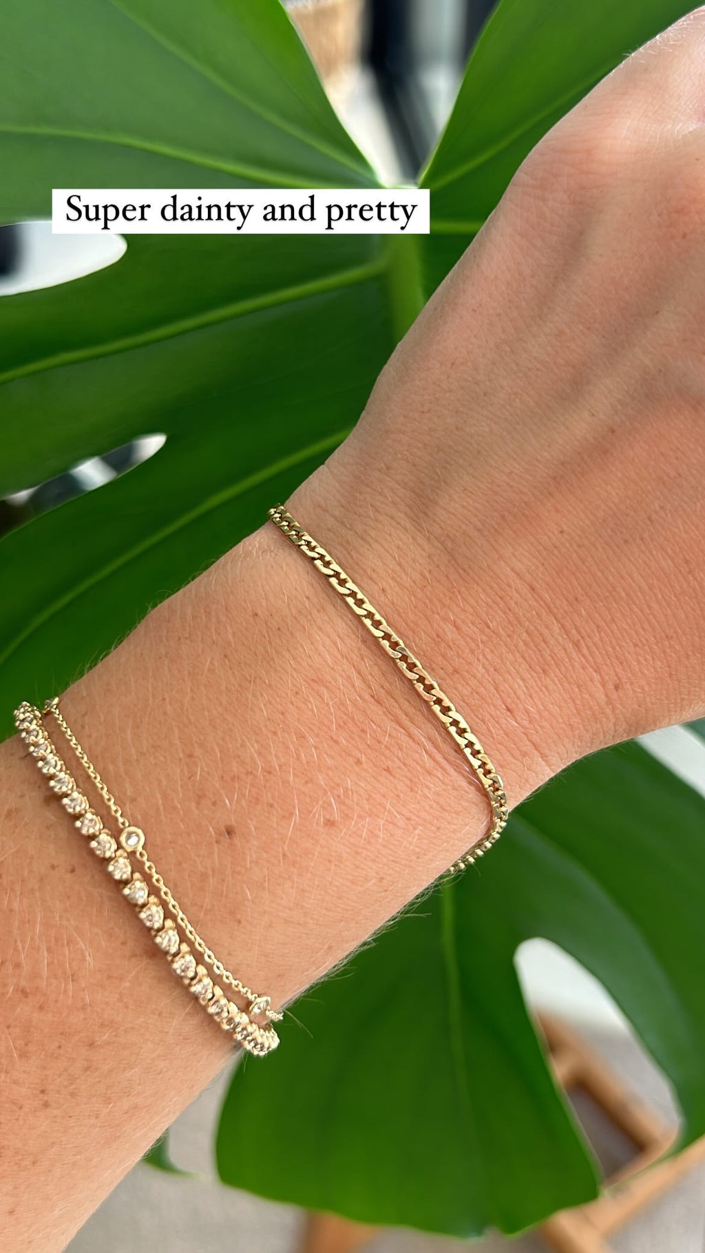 Dainty Solid Italian Bracelet