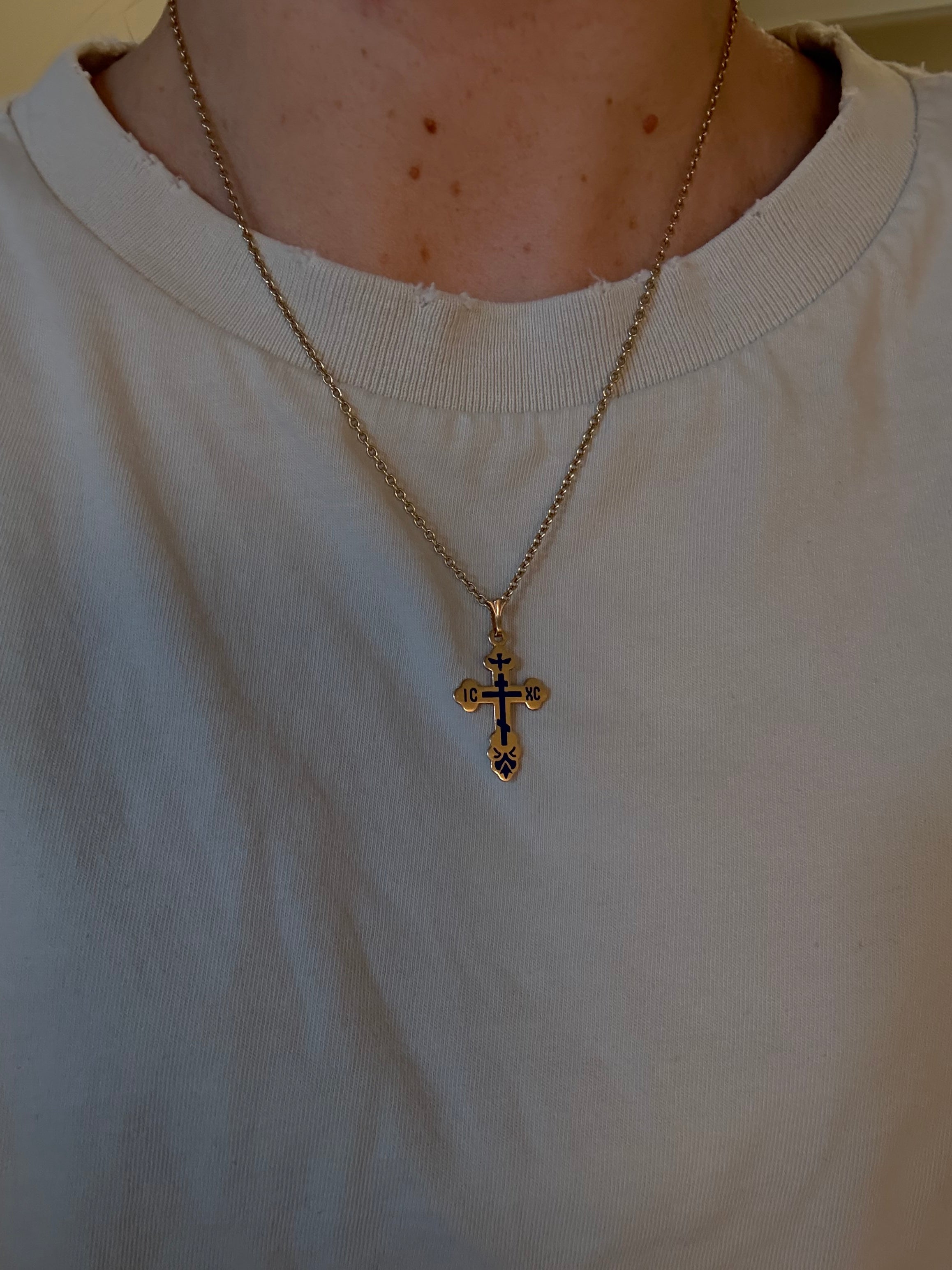Enamel Cross