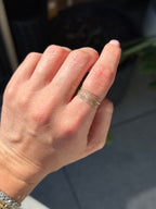 10k Shimmery Dainty Stacking Rings