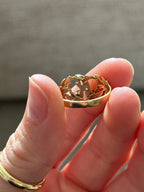 Diamond A Heart Ring